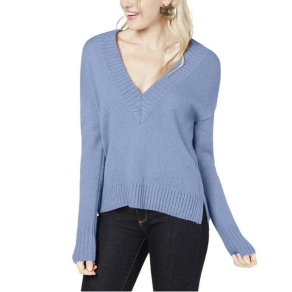 Bar III Sweaters - SALE.  Bar III  Ribbed V-Neck Pullover Sweater. L